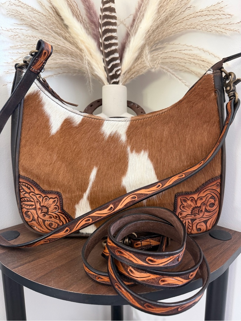 Cowhide Shoulder Bag